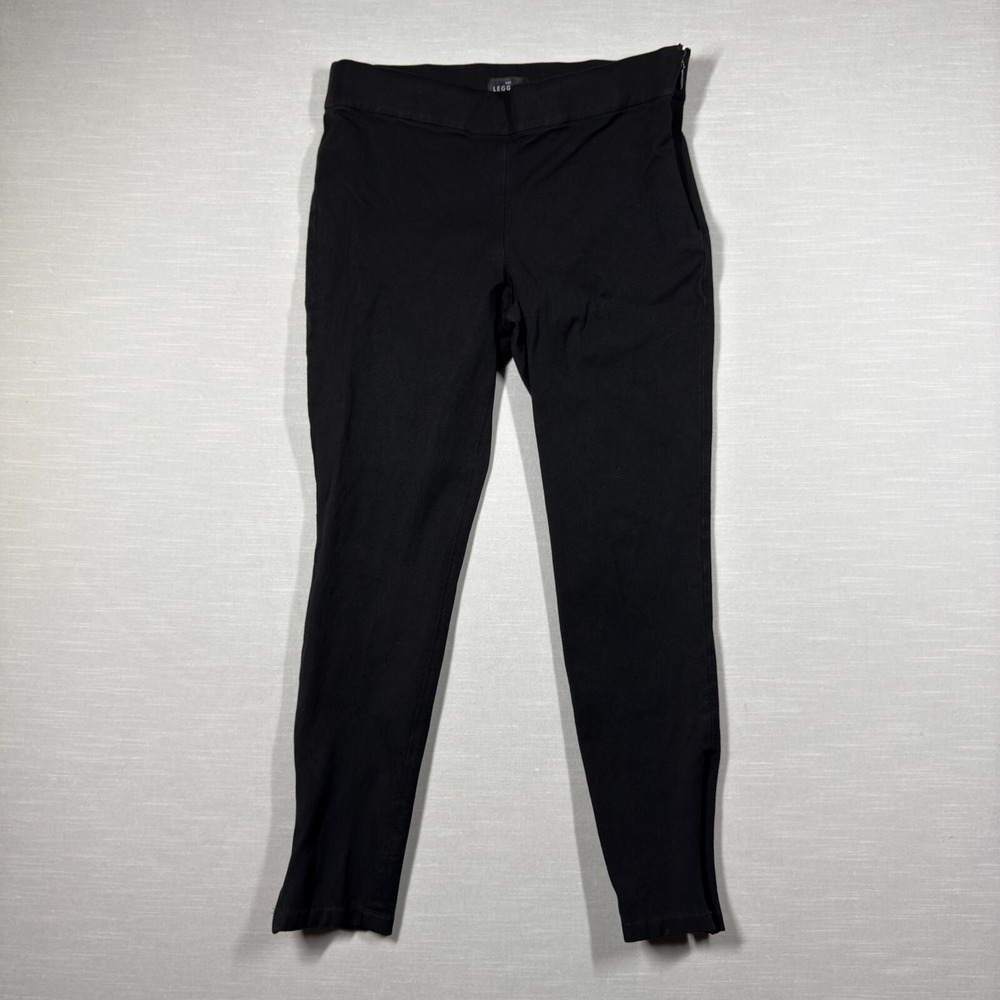White‎ House Black Market Pants Womens 8 Black The Legging Stretch Thick Office